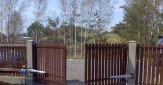 Купить распашные ворота из штакетника Кирово-Чепецк, цена от 2719 руб.