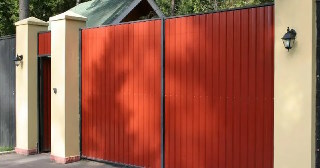 Купить ворота из профнастила Кирово-Чепецк, цена от 4052 руб.
